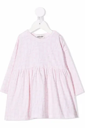Kenzo Kleid mit Monogramm-Print