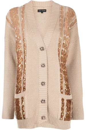 Izaak Azanei Cardigan mit Pailletten