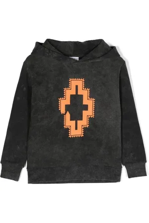 MARCELO BURLON Hoodie mit Fransen