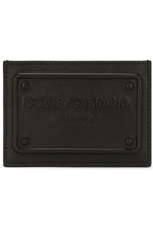 Dolce & Gabbana Kartenetui mit Logo-Prägung