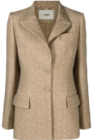 Fendi Jacke mit Knopfverschluss