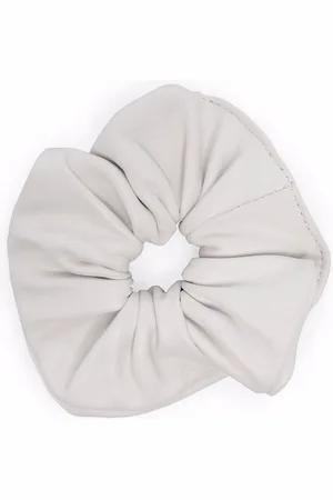 Manokhi Scrunchie aus Leder