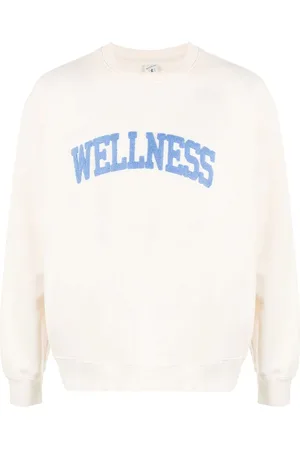 Sporty & Rich Sweatshirt mit "Wellness"-Applikation
