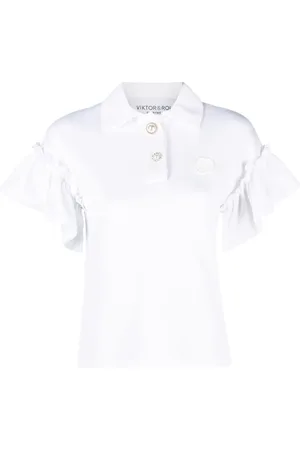 Viktor & Rolf Poloshirt mit Rüschen