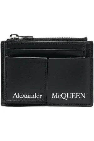 Alexander McQueen Kartenetui mit Logo-Print