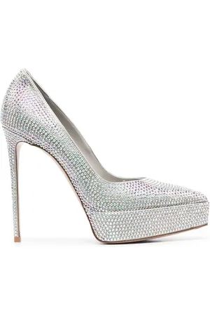 LE SILLA Pumps mit Kristallen 120mm