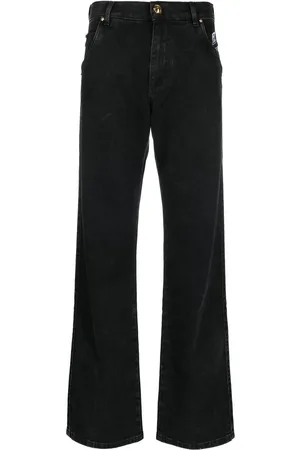 Balmain Gerade Jeans mit Stickerei