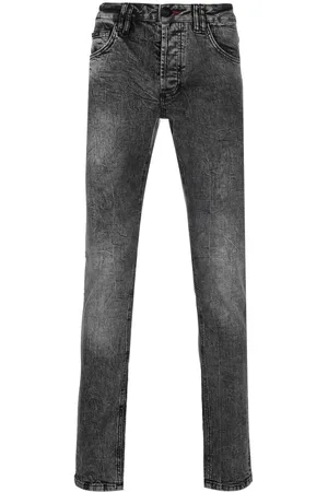 Philipp Plein Istitutional Super Straight-Leg-Jeans