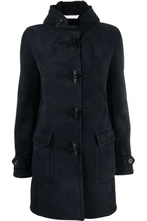 LISKA Dufflecoat mit Faux Fur