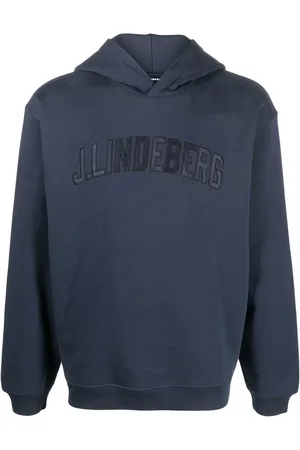 J Lindeberg Kyzer Hoodie mit Logo-Stickerei