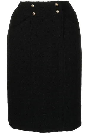 CHANEL Tweed-Bleistiftrock