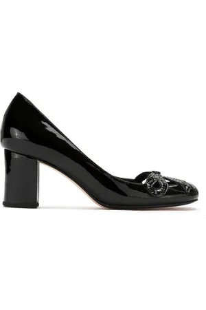 Sarah Chofakian Pumps aus Lackleder