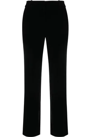 ERMANNO SCERVINO Tapered-Hose aus Samt