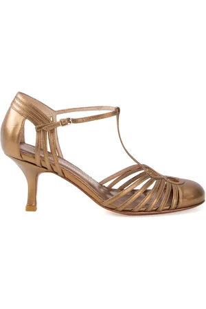 Sarah Chofakian Pumps mit Riemchen