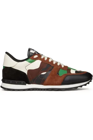 VALENTINO GARAVANI Camouflage Rockrunner Sneakers