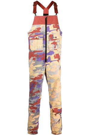 Stone Island Latzhose mit Camouflage-Print