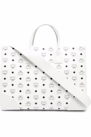 MCM Shopper mit Monogramm-Print