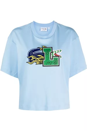 Lacoste Damen Shirts - T-Shirt mit Logo-Print