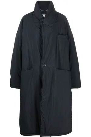 Maison Margiela Mantel mit Stehkragen