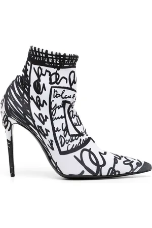 Dolce & Gabbana Stiefel mit Logo-Print