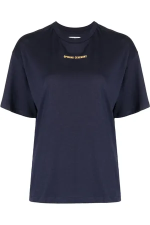 Opening Ceremony T-Shirt mit "Good Vibes"-Print