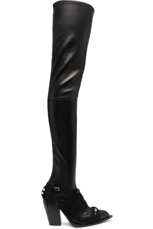 HARDOT Overknee-Stiefel mit Fransen