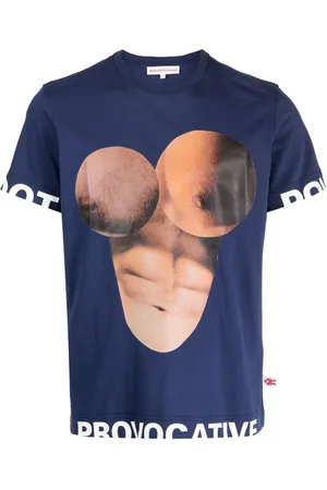 WALTER VAN BEIRENDONCK T-Shirt mit Körper-Print