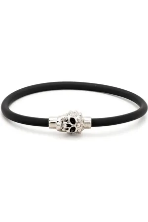 Alexander McQueen Armband mit Totenkopf