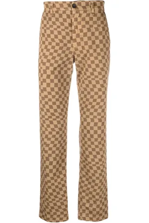 Incotex Karierte Hose mit geradem Bein