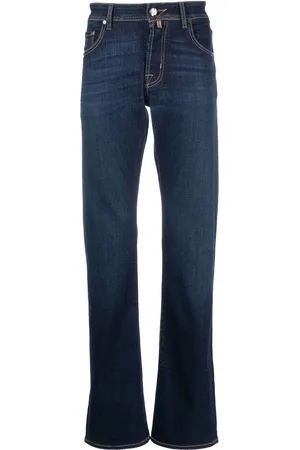 Jacob Cohen Gerade Jeans mit Logo-Stickerei