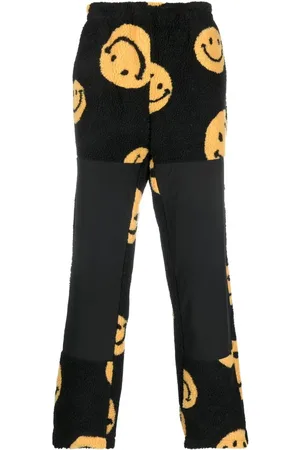 MARKET X Smiley Jogginghose aus Fleece
