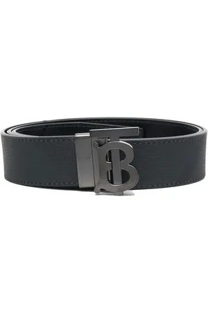 Burberry Wendbarer Ledergürtel mit Monogramm-Schnalle