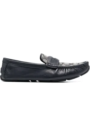 Coach Loafer mit Monogramm-Stickerei