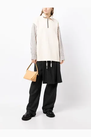 GOEN.J Gestreiftes Sweatshirt