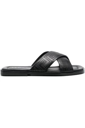 VERSACE Pantoletten mit Greca-Muster