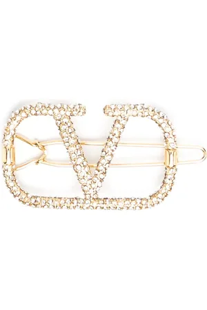 VALENTINO GARAVANI VLogo Signature Haarspange mit Kristallen