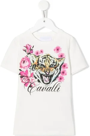 Roberto Cavalli T-Shirt mit grafischem Print