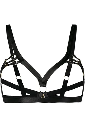 BORDELLE Offener Satin-BH
