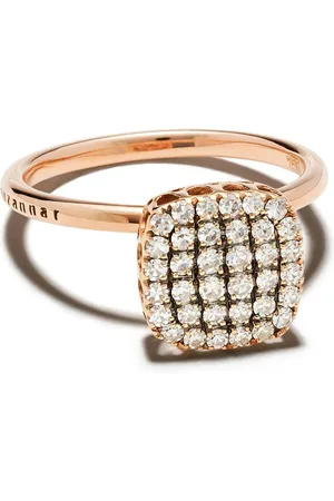 SELIM MOUZANNAR 18kt Rotgoldring mit Diamanten