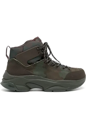 UNDERCOVER Schnürstiefel mit Camouflage-Print