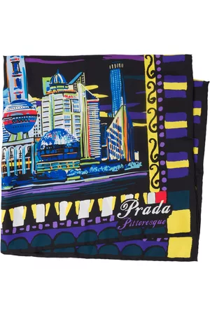 Prada Pittoresque Shanghai' Schal