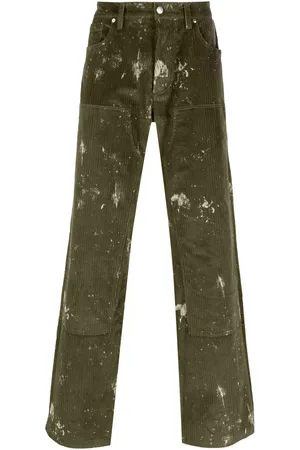 MISBHV Cordhose mit Farbklecksen