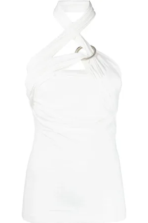 The Attico Drapiertes Neckholder-Top