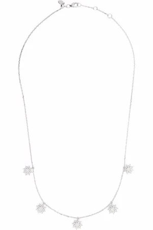 DJULA 18kt Weißgoldhalskette mit Diamanten