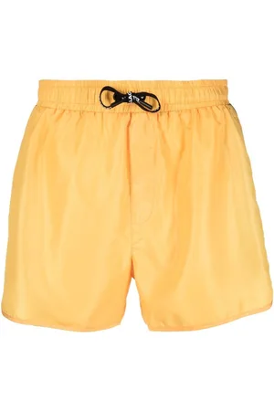 Karl Lagerfeld Badeshorts mit Logo-Streifen
