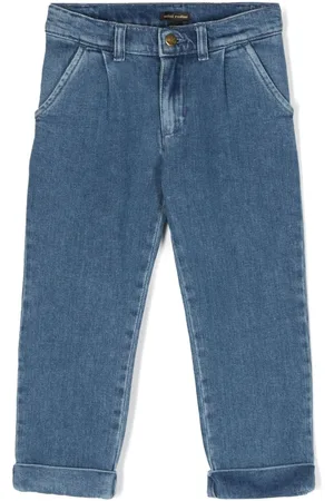Mini Rodini Jeans mit Logo-Stickerei