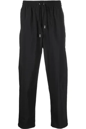 Maison Kitsuné Straight-Leg-Hose mit Kordelzug