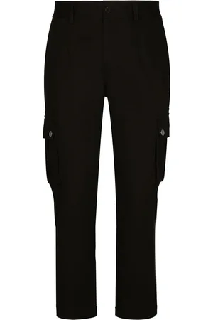 Dolce & Gabbana Cargohose mit Logo-Schild