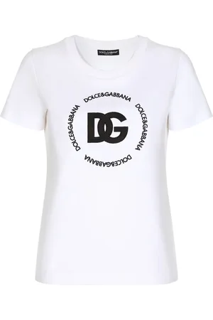 Dolce & Gabbana Interlock T-Shirt mit DG-Logo