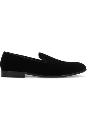 Dolce & Gabbana Klassische Samt-Slipper